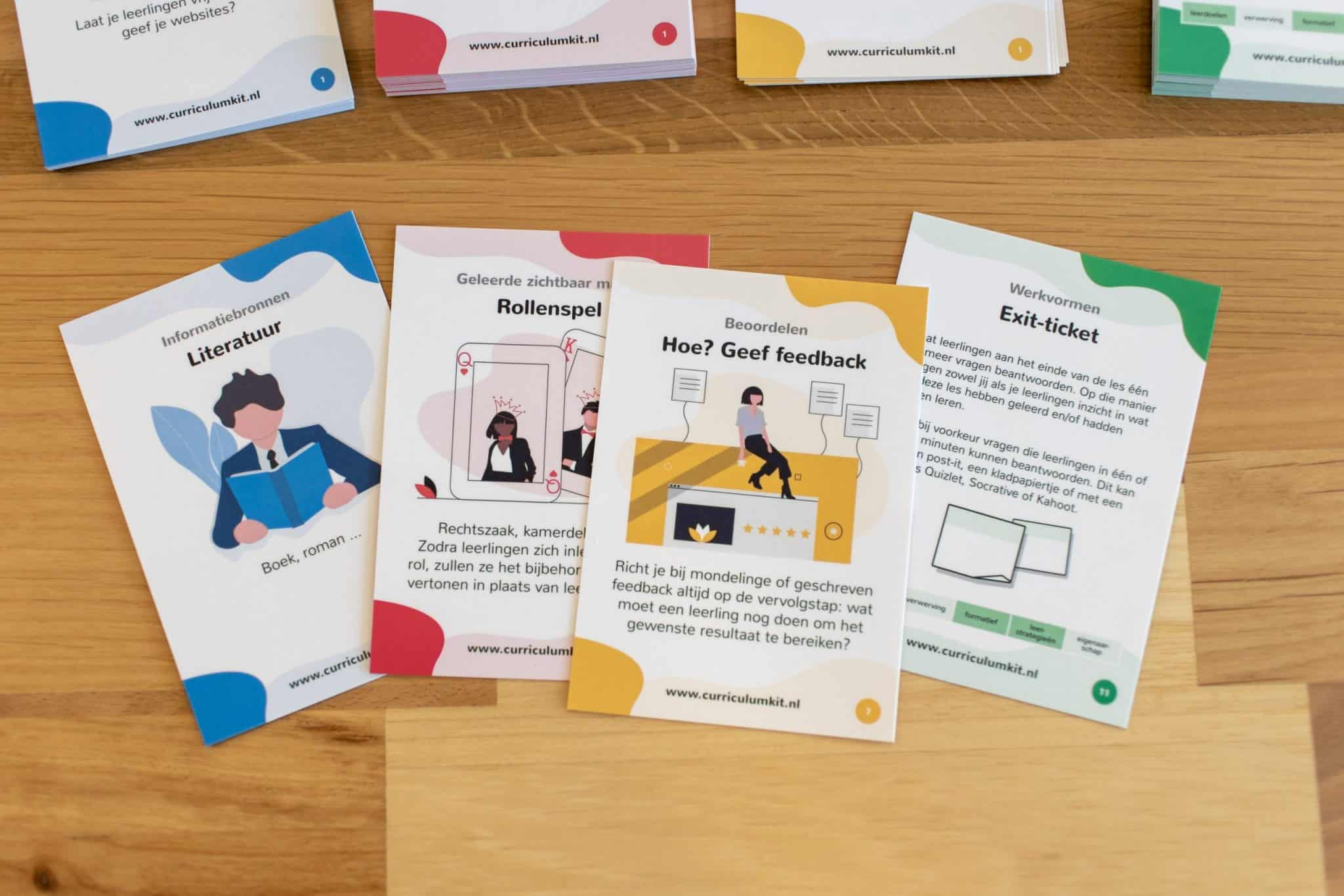 Verschiedene Karten aus dem CurriculumKit